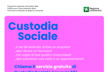 Custodia Sociale - Al via dal 19.01.2026 il progetto sperimentale